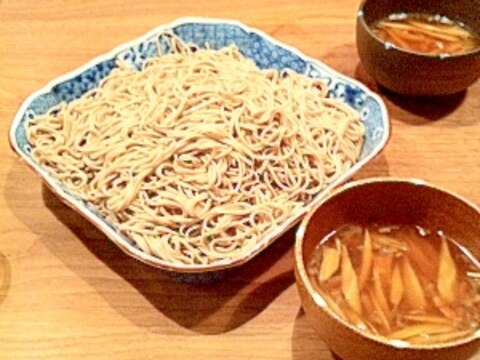 日本蕎麦　スタミナつけ麺的にしました